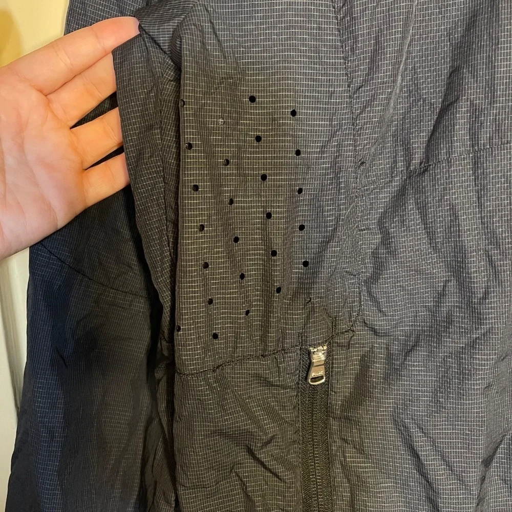 Black Lightweight Hooded Jacket